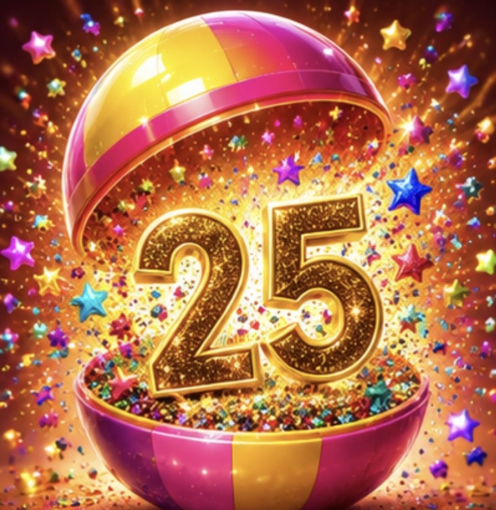 25 Lucky Bursts