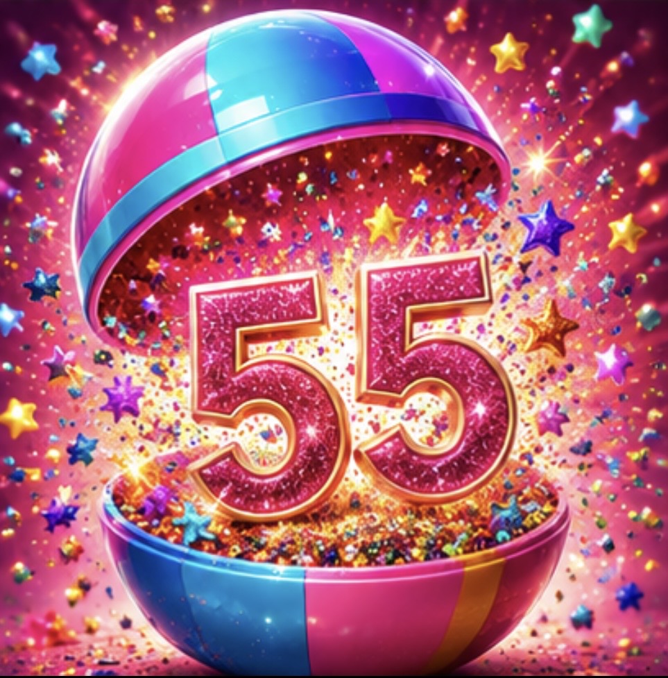55 Lucky Bursts